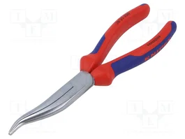 KNIPEX Alicates de punta semiredonda y curva 200 mm