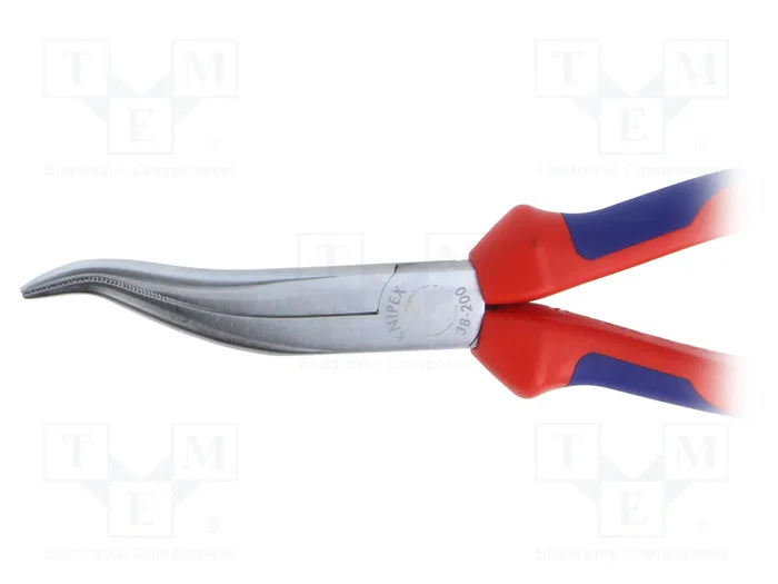 KNIPEX Alicates de punta semiredonda y curva 200 mm
