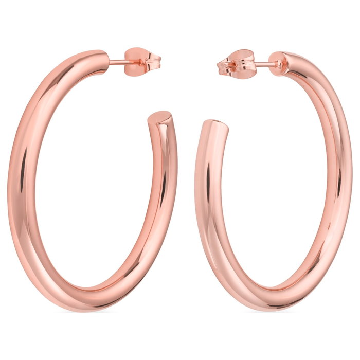 Rosefield Pendientes IGGY CLASSIC HOOP BIG ROSEGOLD Rosefield Pendientes IGGY CLASSIC HOOP BIG ROSEGOLD