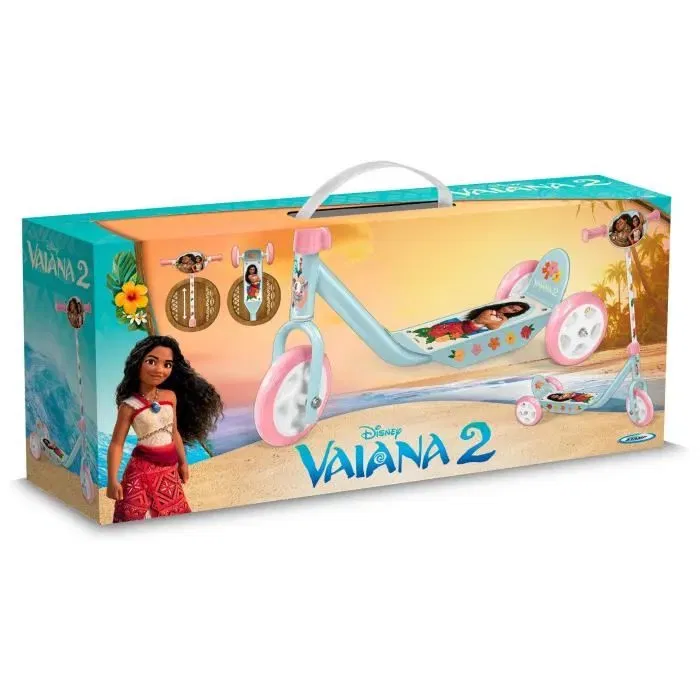 Disney Vaiana Patinete de 3 Ruedas para Niños a Partir de 3 Años Disney Vaiana Patinete de 3 Ruedas para Niños a Partir de 3 Años