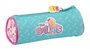 Estuche Escolar Cilíndrico The Bellies 20 x 7 x 7 cm Morado Turquesa Blanco