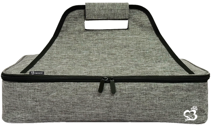 Nevera de poliéster Color Gris 46x28x10 cm Camping y Playa MARBUENO SUMMER 10560G