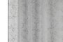 DKD Home Decor Cortina de Poliester 140x260 con 8 Anillas Gris Claro