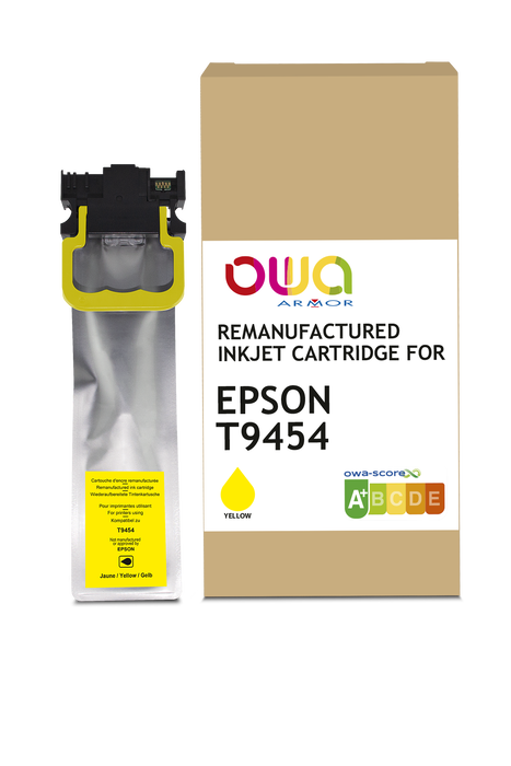 Armor Tinta Compatible Amarillo Epson T9454 XL para WFC5XXX (WF-C5xxx) Armor Tinta Compatible Amarillo Epson T9454 XL para WFC5XXX (WF-C5xxx)