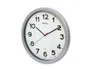 Maul Reloj de pared redondo Maul Step de 20 cm color plata