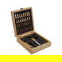 Versa Set Vino 4 Accesorios con Ajedrez (2 Unidades)