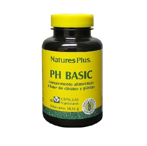 NATURES PLUS PH BASIC 60 cápsulas NATURES PLUS PH BASIC 60 cápsulas