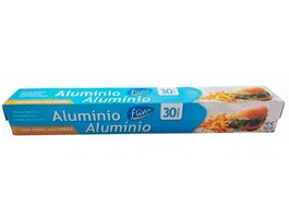 Sabe Papel Aluminio Rollo 30 cm x 30 m
