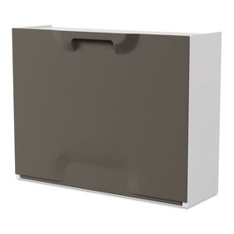 Art Plast Zapatero apilable de polipropileno marrón 51 x 17,3 x 40,1 cm