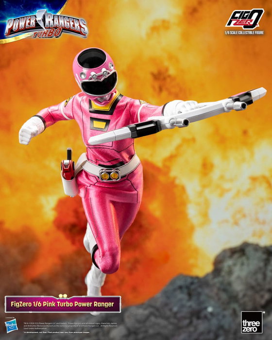 Power Rangers Turbo Figura FigZero 1/6 Pink Turbo Power Ranger 30 cm Power Rangers Turbo Figura FigZero 1/6 Pink Turbo Power Ranger 30 cm
