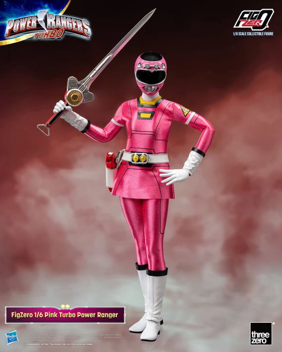 Power Rangers Turbo Figura FigZero 1/6 Pink Turbo Power Ranger 30 cm Power Rangers Turbo Figura FigZero 1/6 Pink Turbo Power Ranger 30 cm