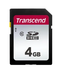 Transcend SDHC 300S 4 GB Clase 10