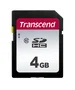 Transcend SDHC 300S 4 GB Clase 10
