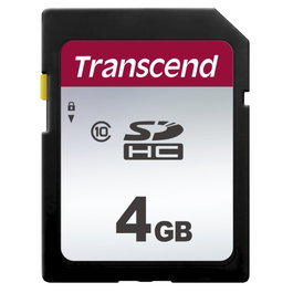 Transcend Tarjeta SDHC 300S 4GB Clase 10