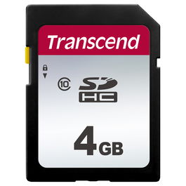 Transcend Tarjeta SDHC 300S 4GB Clase 10 UHS-I U1 95MB/s