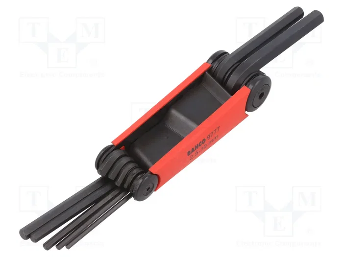 BAHCO Kit de llaves allen HEX 2,5-10mm