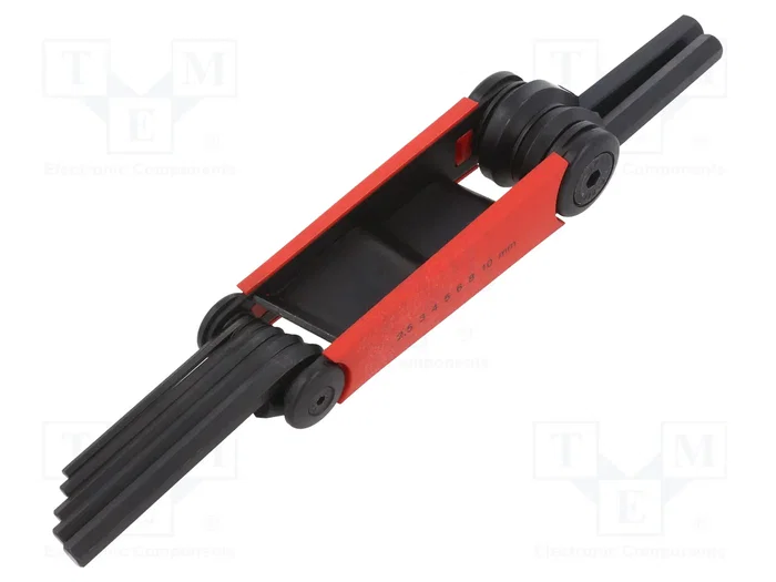 BAHCO Kit de llaves allen HEX 2,5-10mm