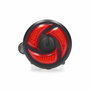 Edm Luz LED trasera de bicicleta roja