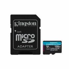 Kingston Canvas Go! Plus 128 GB microSDXC A2 U3 V30 con adaptador