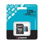 Kingston Canvas Go! Plus 128 GB microSDXC A2 U3 V30 con adaptador