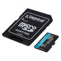 Kingston Canvas Go! Plus 128 GB microSDXC A2 U3 V30 con adaptador