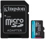 Kingston Canvas Go! Plus 128 GB microSDXC A2 U3 V30 con adaptador