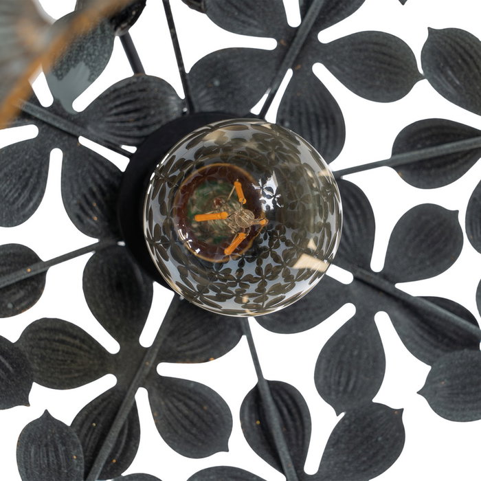 Lámpara Techo Oro Viejo Metal 31 X 31 X 34 cm