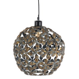 Ixia Lámpara de Techo Oro Viejo Metal 31 x 31 x 34 cm