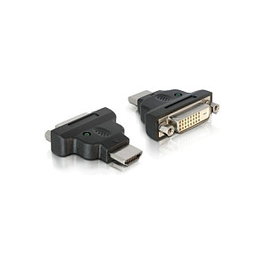 DeLOCK Adaptador HDMI Macho a DVI 25-pin Hembra, Negro