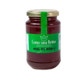 COMO UNA REINA Miel de Roble Tarro Cristal 500 Grs