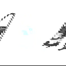 Nilfisk AERO 31-21 PC INOX Aspiradora de Agua y Polvo, 60 L/s, 21 kPa, 64 dB, Capacidad 60 L, 230V, Negro/Azul/Plata