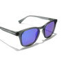 Northweek WALL Polarizadas Gafas de Sol para Adultos Unisex Rectangulares Negro Gris 140 mm UV 400