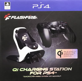 FLASHFIRE Estación de carga Qi con receptor inalámbrico