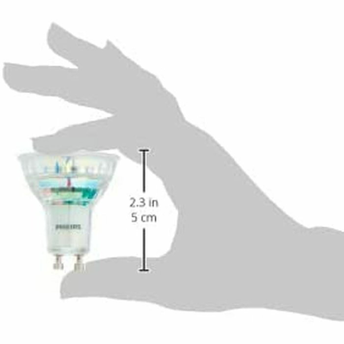 Philips Bombilla LED Classic GU10 4,6W 355 lm 2700K Pack de 2