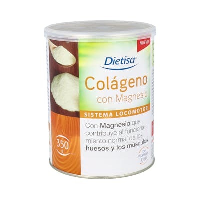 DIETISA Colageno Con Magnesio 350Gr. para Huesos y Músculos con Vitamina C y D Complemento Alimenticio DIETISA Colageno Con Magnesio 350Gr. para Huesos y Músculos con Vitamina C y D Complemento Alimenticio