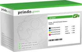 Prindo Value Pack PRTHPCF540AG Rainbow Green Negro/Cian/Magenta/Amarillo