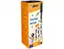Bic Bolígrafo Cristal Expression Kawaii Negro, Punta 1.0 mm, Tinta Aceite, Diseño de Capuchón