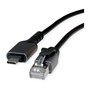VALUE VALUE 12.99.1167-10 Cable Adaptador USB 3.2 Gen 2 Tipo C a Gigabit Ethernet, Negro, 2 Metros, RJ-45