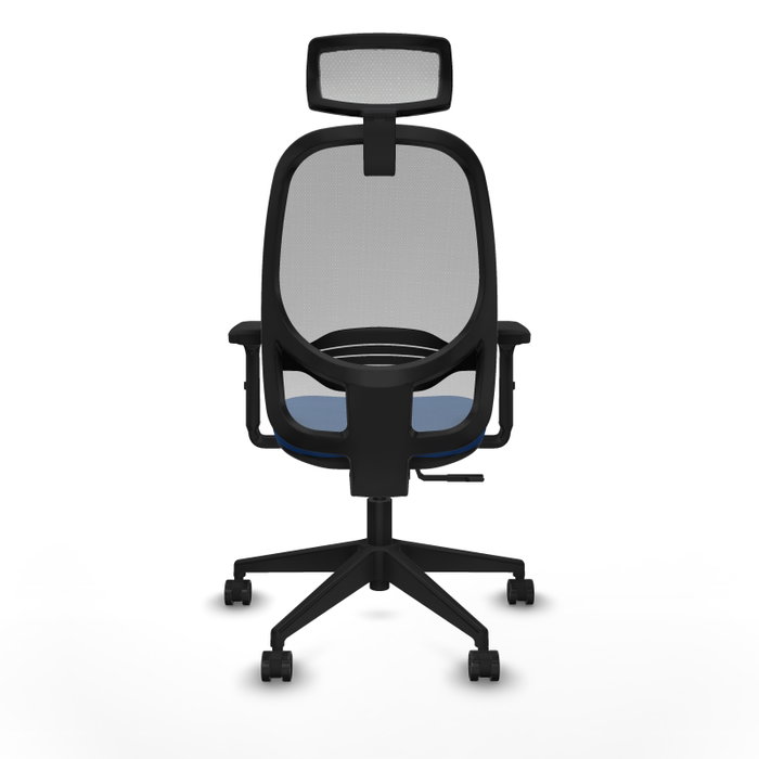 PIQUERAS Y CRESPO Silla de oficina Cilanco con mecanismo Sincro, Azul y Gris PIQUERAS Y CRESPO Silla de oficina Cilanco con mecanismo Sincro, Azul y Gris