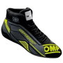Omp Zapatillas Sport FIA 8856-2018 Negro/Amarillo Fluo Talla 41