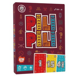 Asmodee Juego Pili-pili de mesa, Juego infantil de cartas o acción en español, para 3 a 6 jugadores, a partir de 6 años