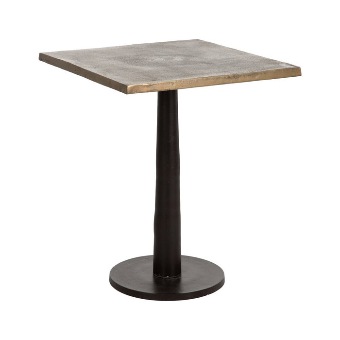 Ixia Mesa Auxiliar de Aluminio para Salón 60 x 60 x 73 cm