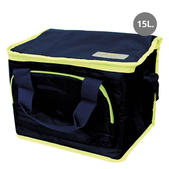 Vassary Bolsa térmica porta alimentos 15L Azul y Verde Vassary Bolsa térmica porta alimentos 15L Azul y Verde