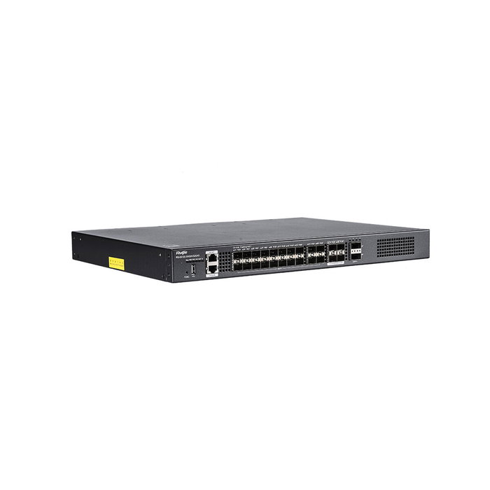 Ruijie Networks RG-S6120-20XS4VS2QXS switch gestionado L3 20 puertos 10G SFP+ 4 puertos 25G SFP28 2 puertos 100G QSFP28 1U