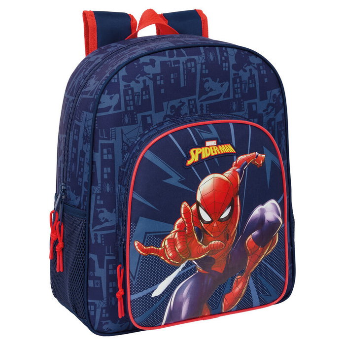 Safta Mochila Spiderman Marvel adaptable a carro