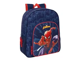Safta Mochila Spiderman Marvel adaptable a carro
