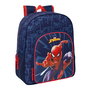 Mochila Escolar Spider-Man Azul 32 x 38 x 12 cm
