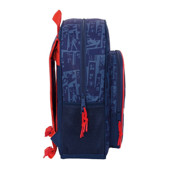 Mochila Escolar Spider-Man Azul 32 x 38 x 12 cm Mochila Escolar Spider-Man Azul 32 x 38 x 12 cm