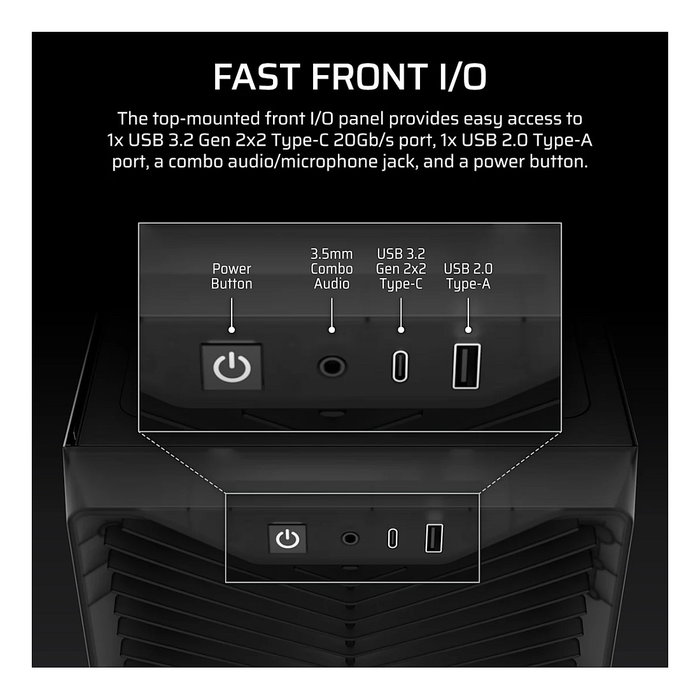 Corsair 3200D RS Smoke Gris