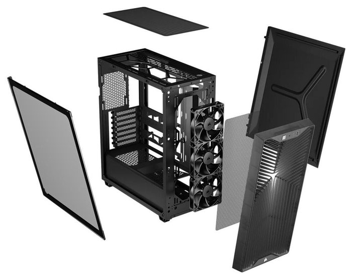 Corsair 3200D RS Smoke Midi Tower